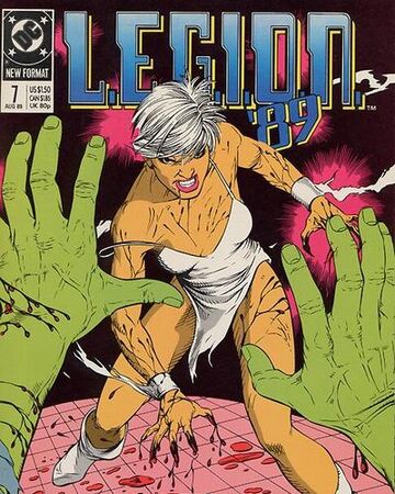 Legion 1989 series # 37 near mint comic book