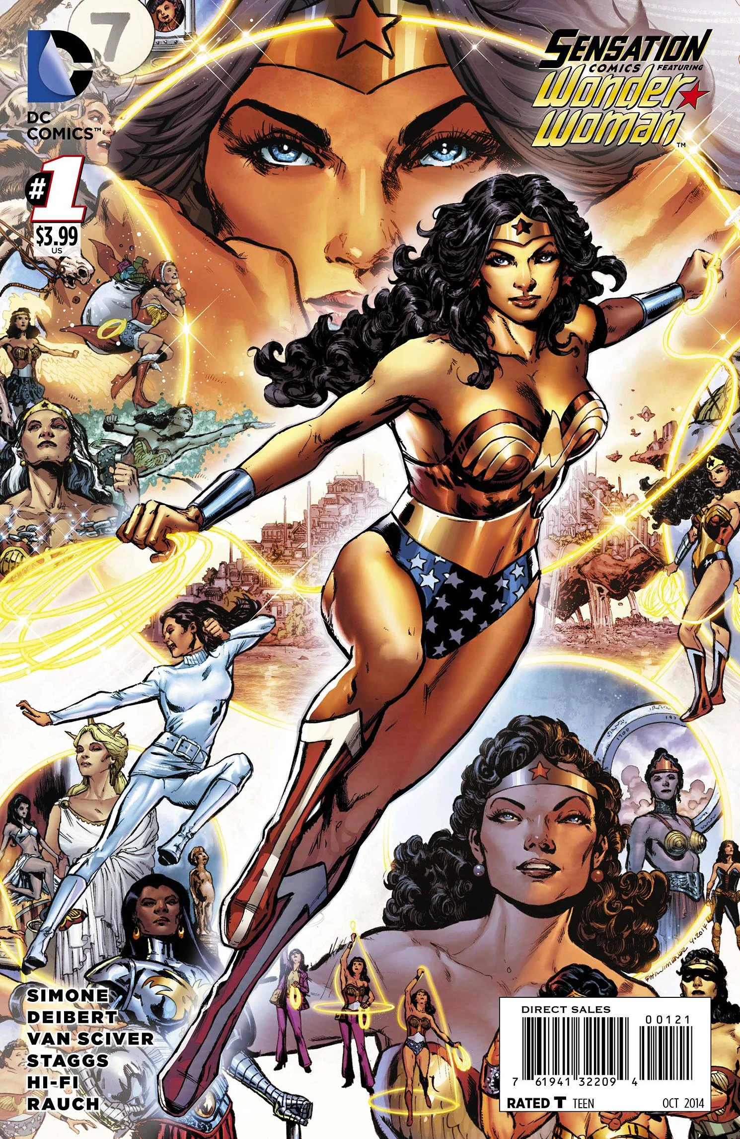 Sensation Comics Featuring Wonder Woman Vol 1 1 Dc Database Fandom