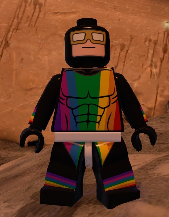 Rainbow batman lego deals