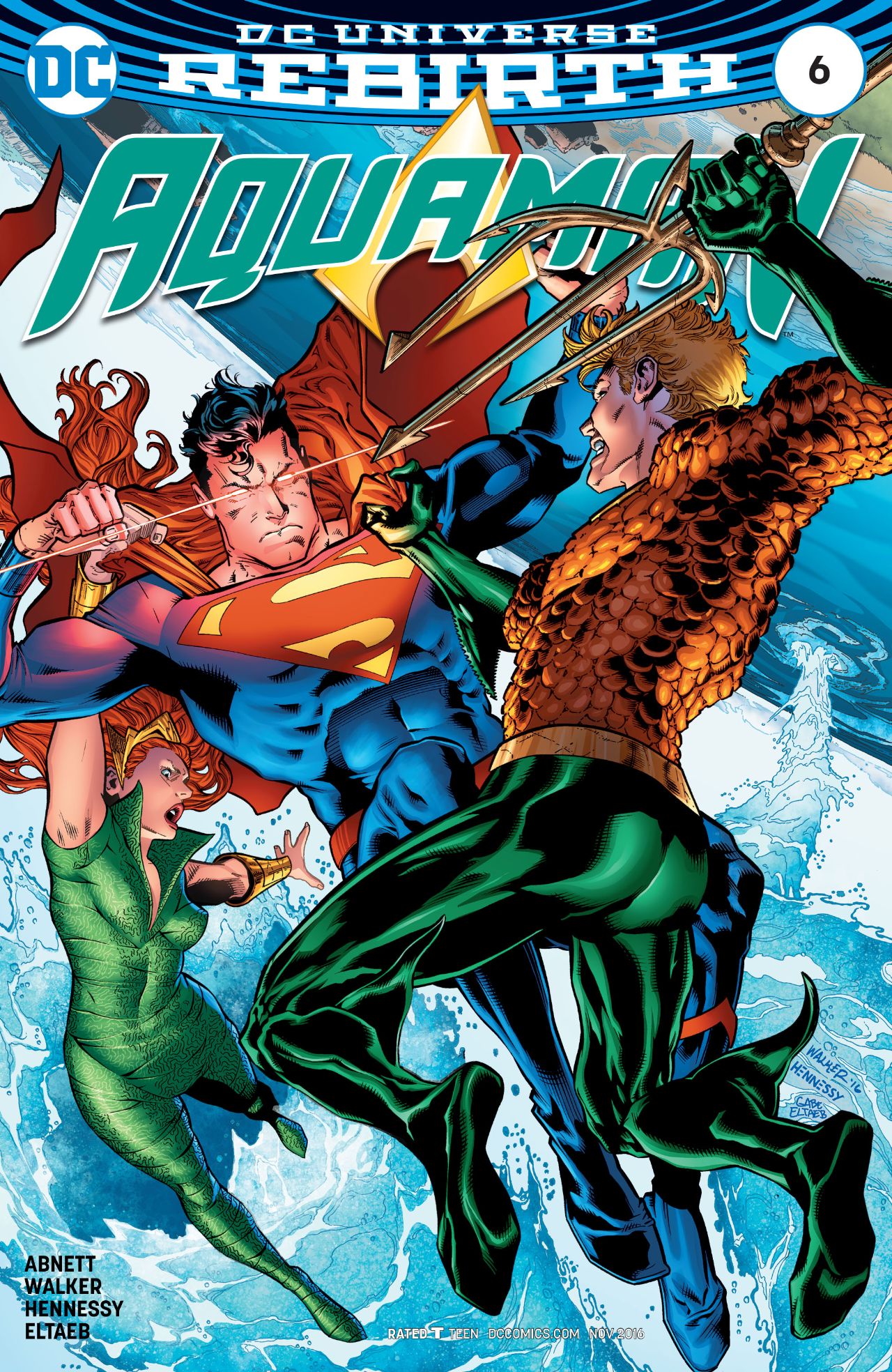 8 # 12 Joshua Middleton Variant DC Aquaman Vol 1st Print 