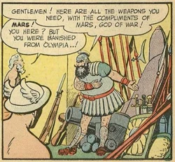 Mars Earth-S Fawcett Comics