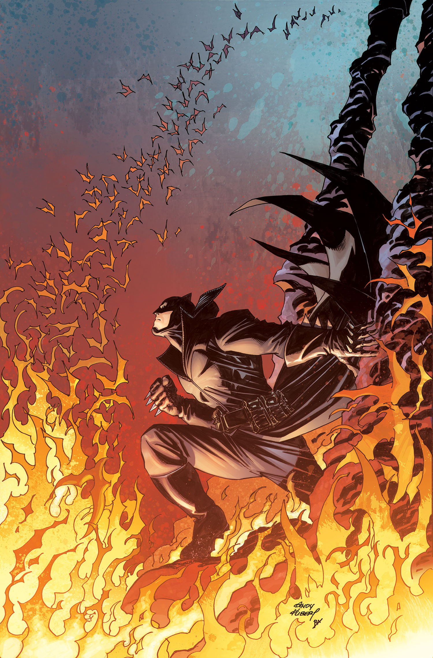 DAMIAN SON OF BATMAN #1-4 REGULAR COVER NEAR MINT 2014 ANDY KUBERT 