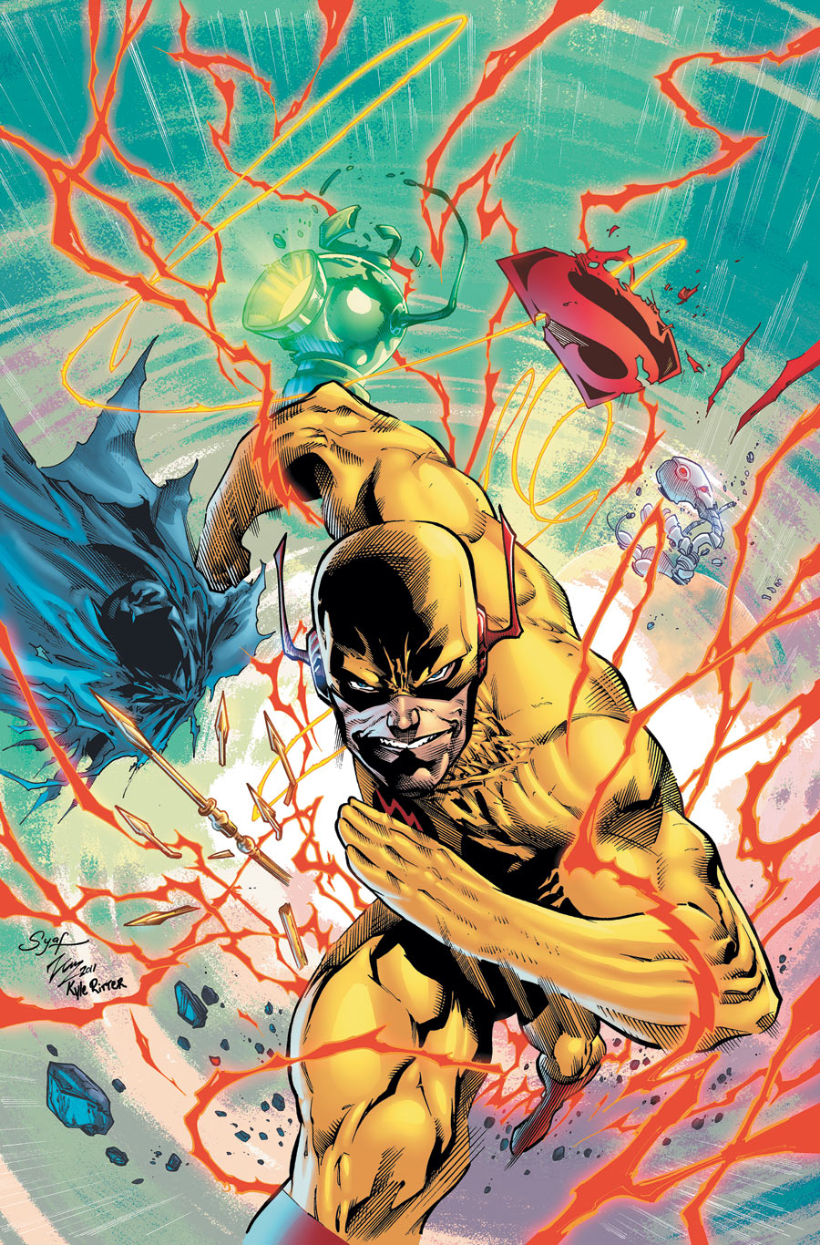 reverse flash new 52 wallpaper