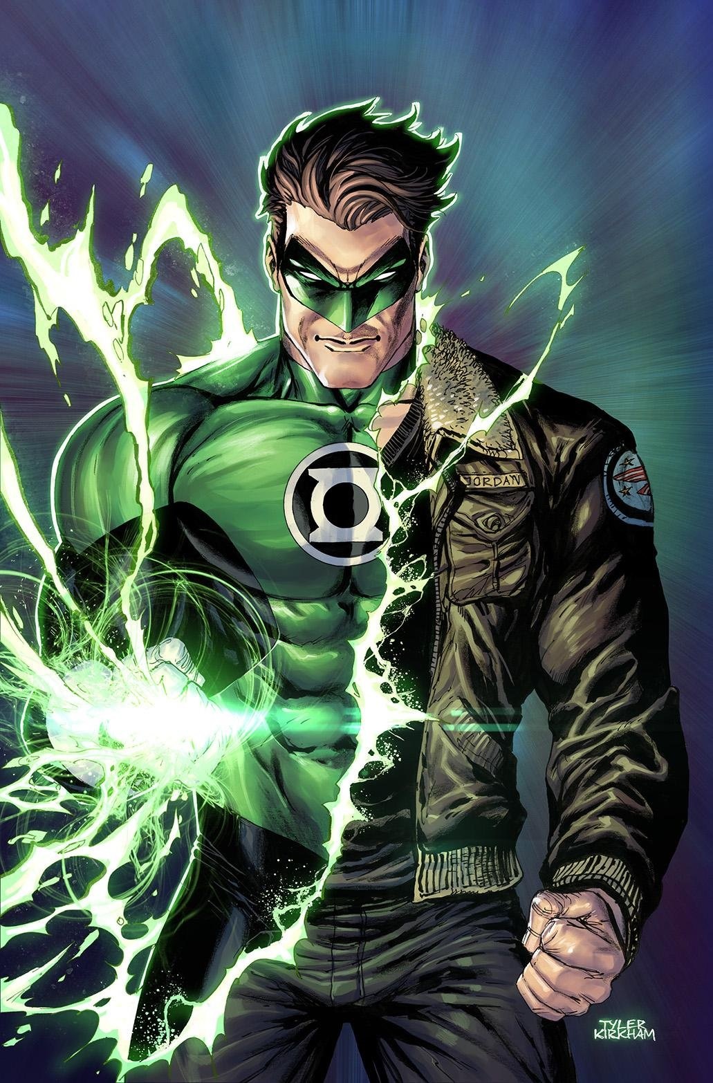 Green Lantern (Hal Jordan) .