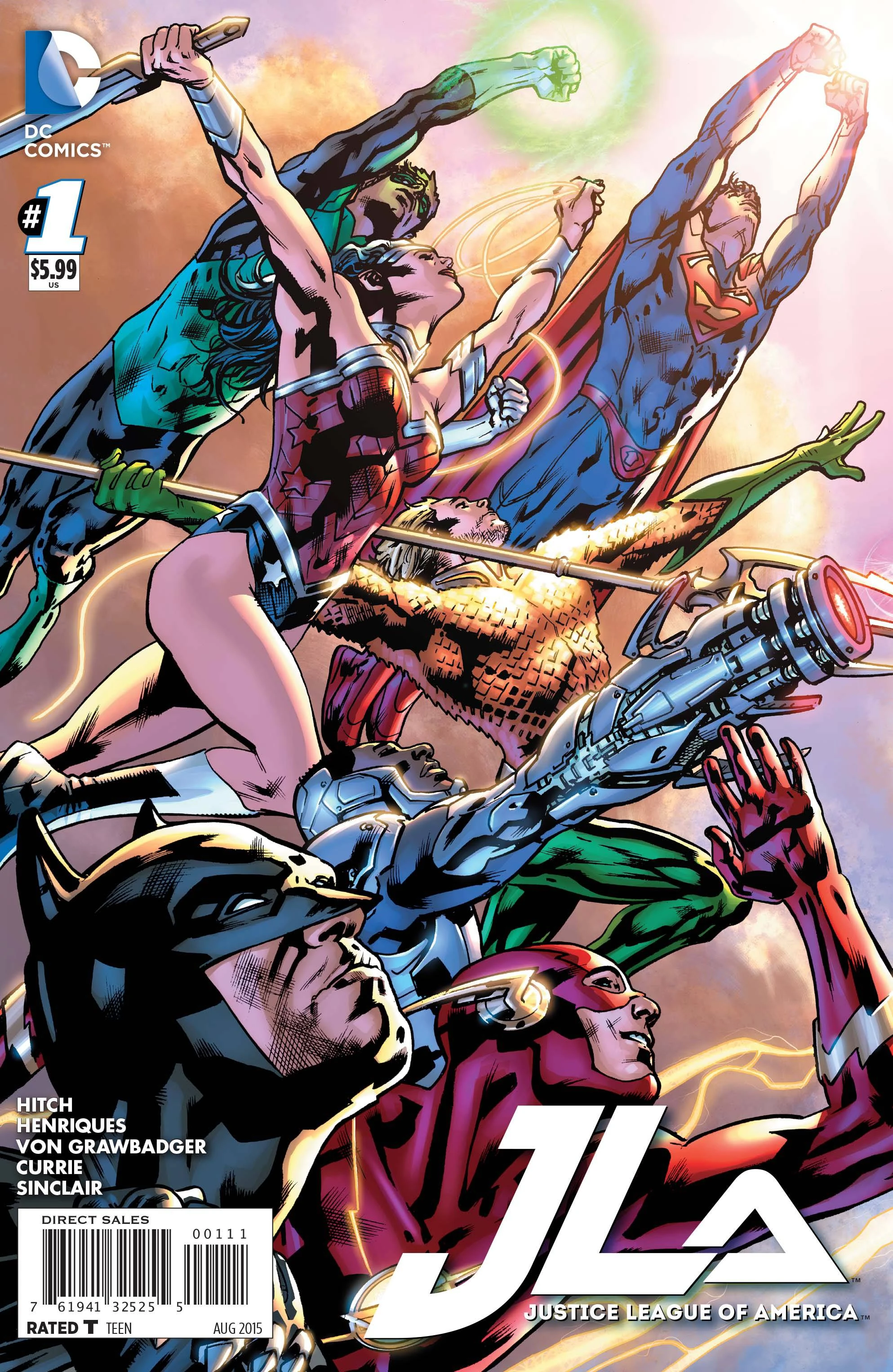 Justice League of America Vol 4 1 | DC Database | Fandom