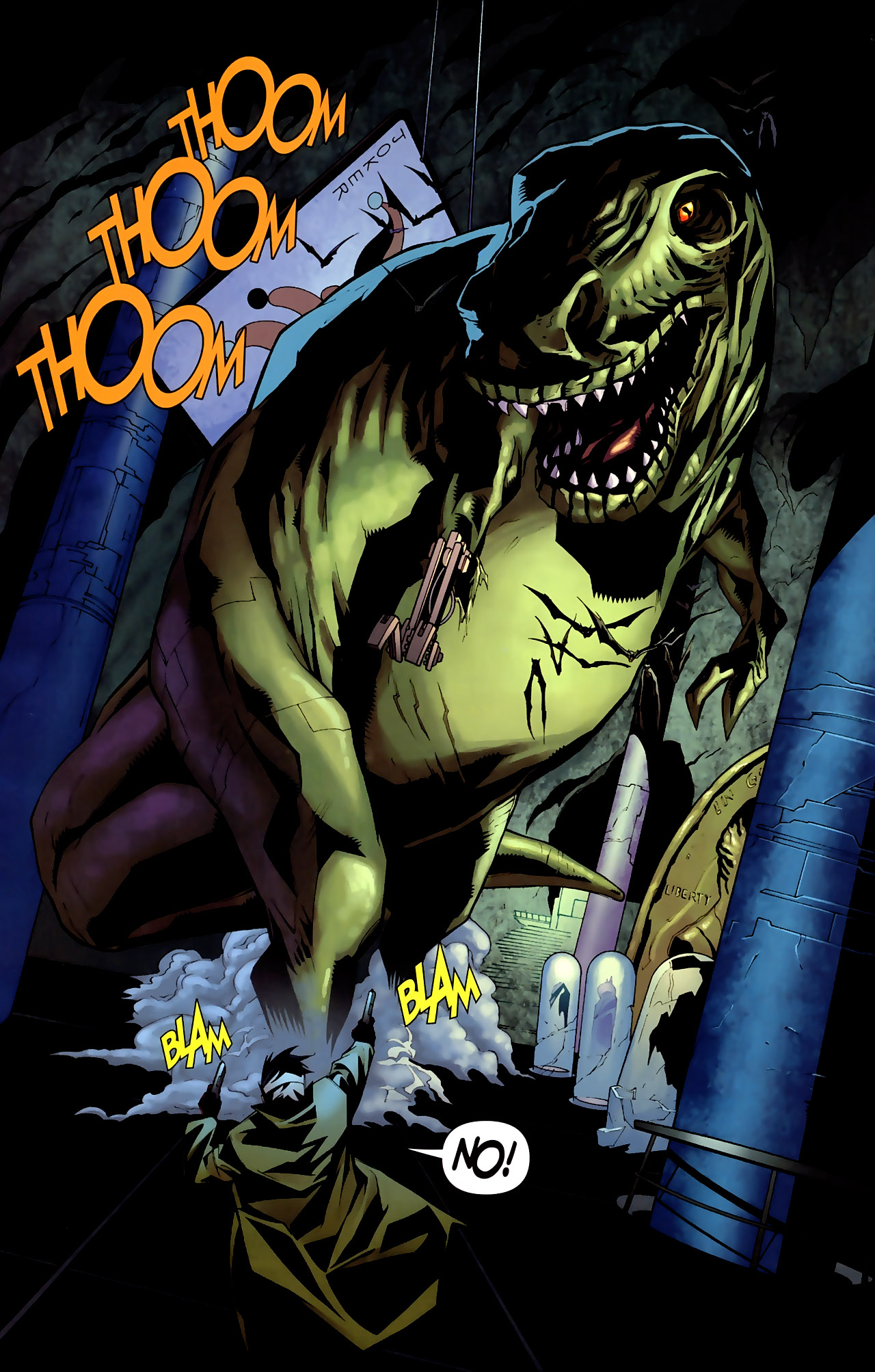 Batman's T-Rex | DC Database | Fandom