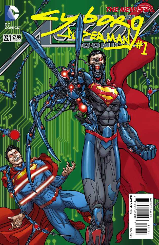 cyborg superman vs green lantern