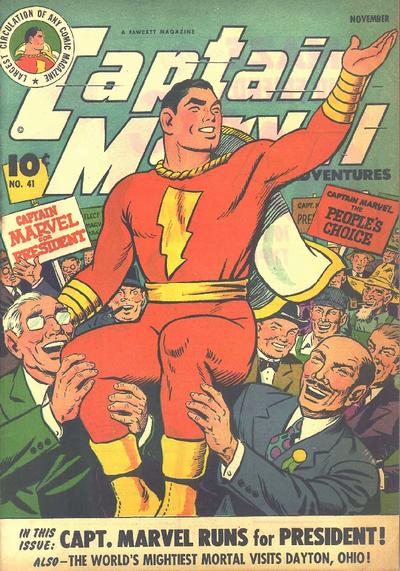 captain marvel 雑誌 Captain Marvel Adventures #111 1950 - Fawcett -VG+ - Comic
