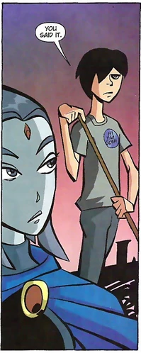 Goth Teen Titans (TV Series) Raven's love interest