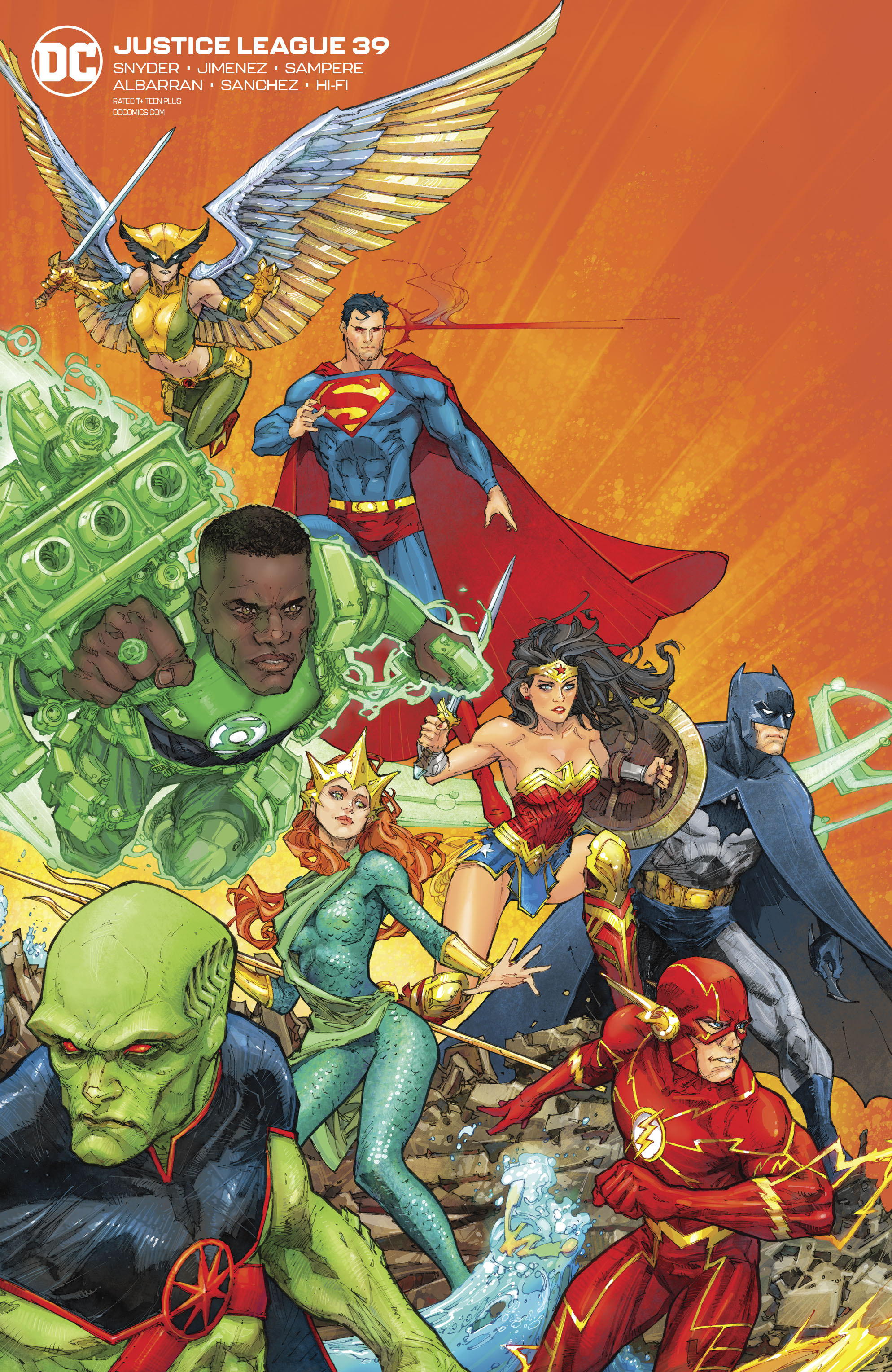JUSTICE LEAGUE #39 DC COMICS