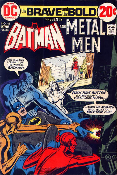 The Brave and the Bold, Vol 28 #187 (Comic Book): Batman and Metal Men