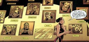 Wall of "Fallen Players"