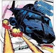 Sheba New Earth Suicide Squad's helicopter