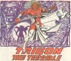 Trigon New Earth Called Satan, among other names