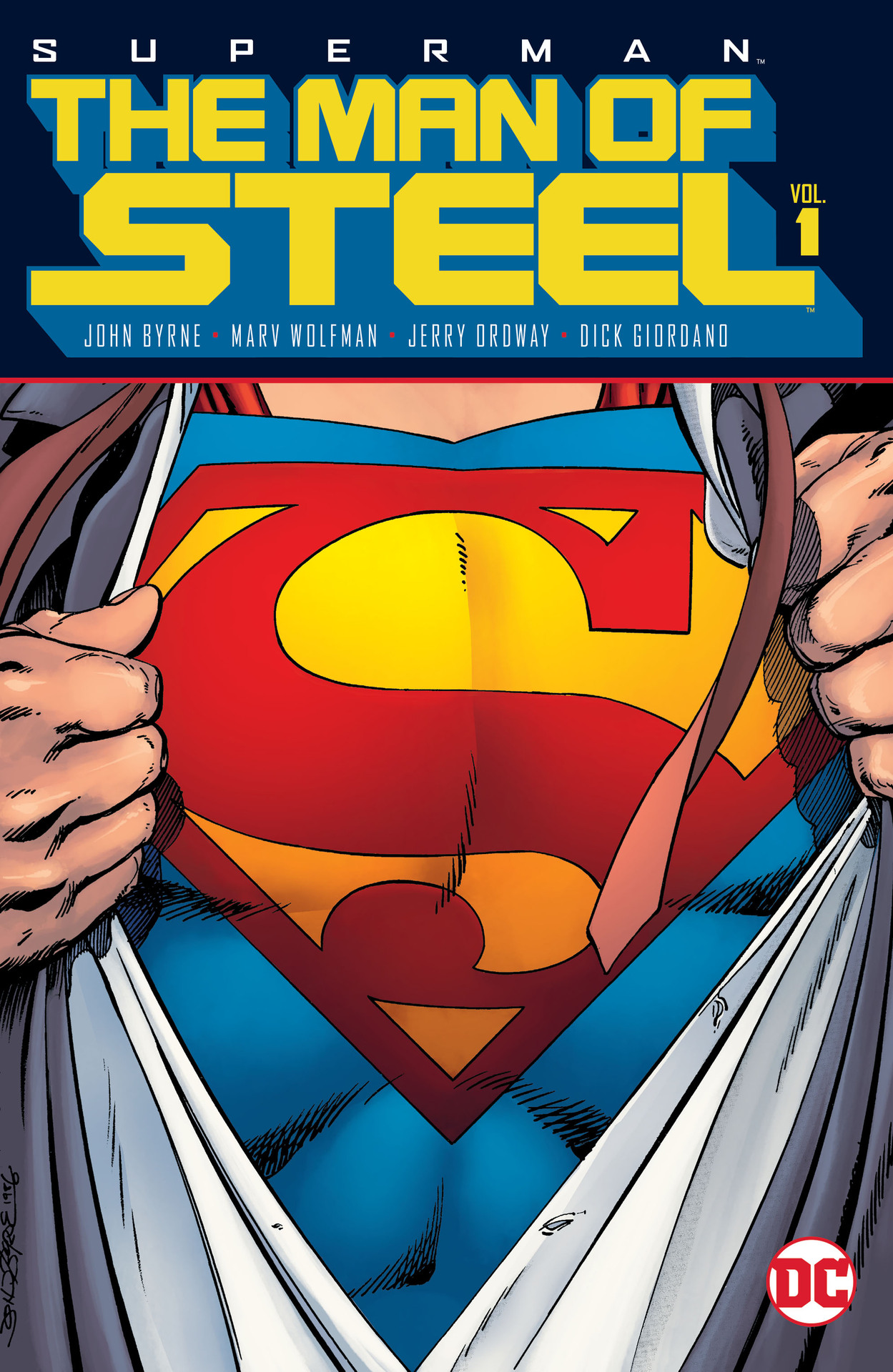 The Man of Steel Vol 1 1, DC Database