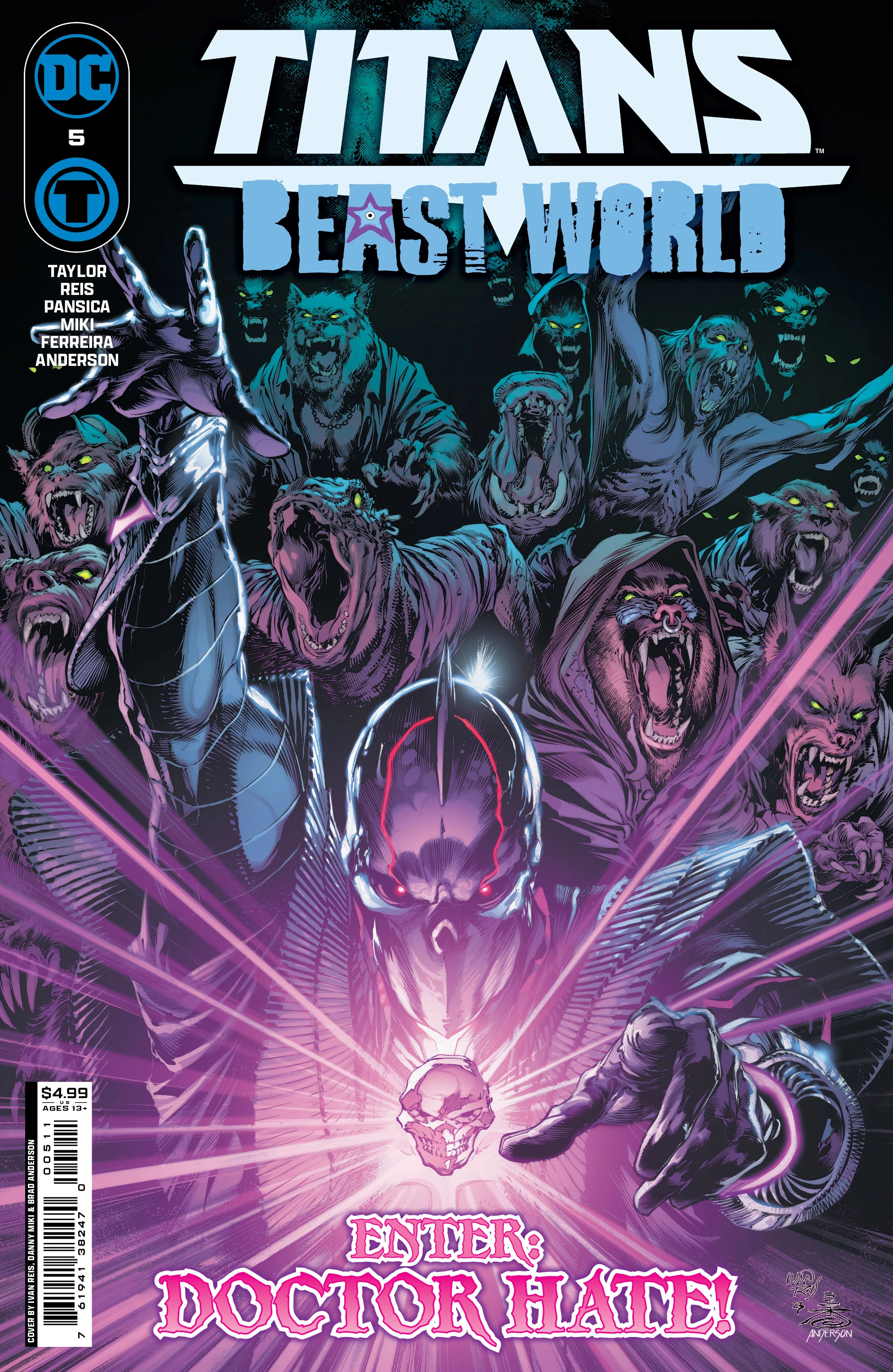 Titans: Beast World (2024) #5 | DC Database | Fandom