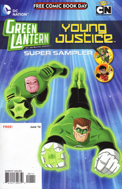 Young Justice & Superman Family Adv Free Comic Book Day Special Green Lantern 