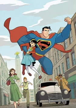 Kal-L DC Zoom Superman Smashes the Klan