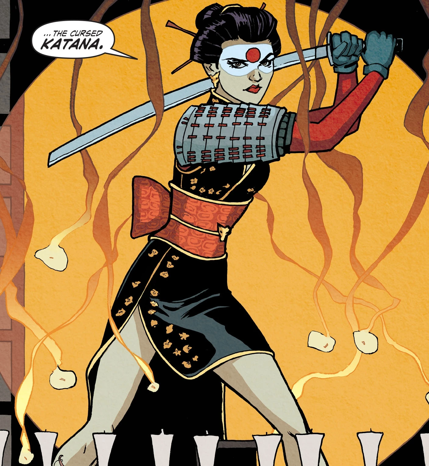 スケッチカード DC Bombshells カタナ Tatsu Yamashiro (DC Bombshells) | DC Database | Fandom