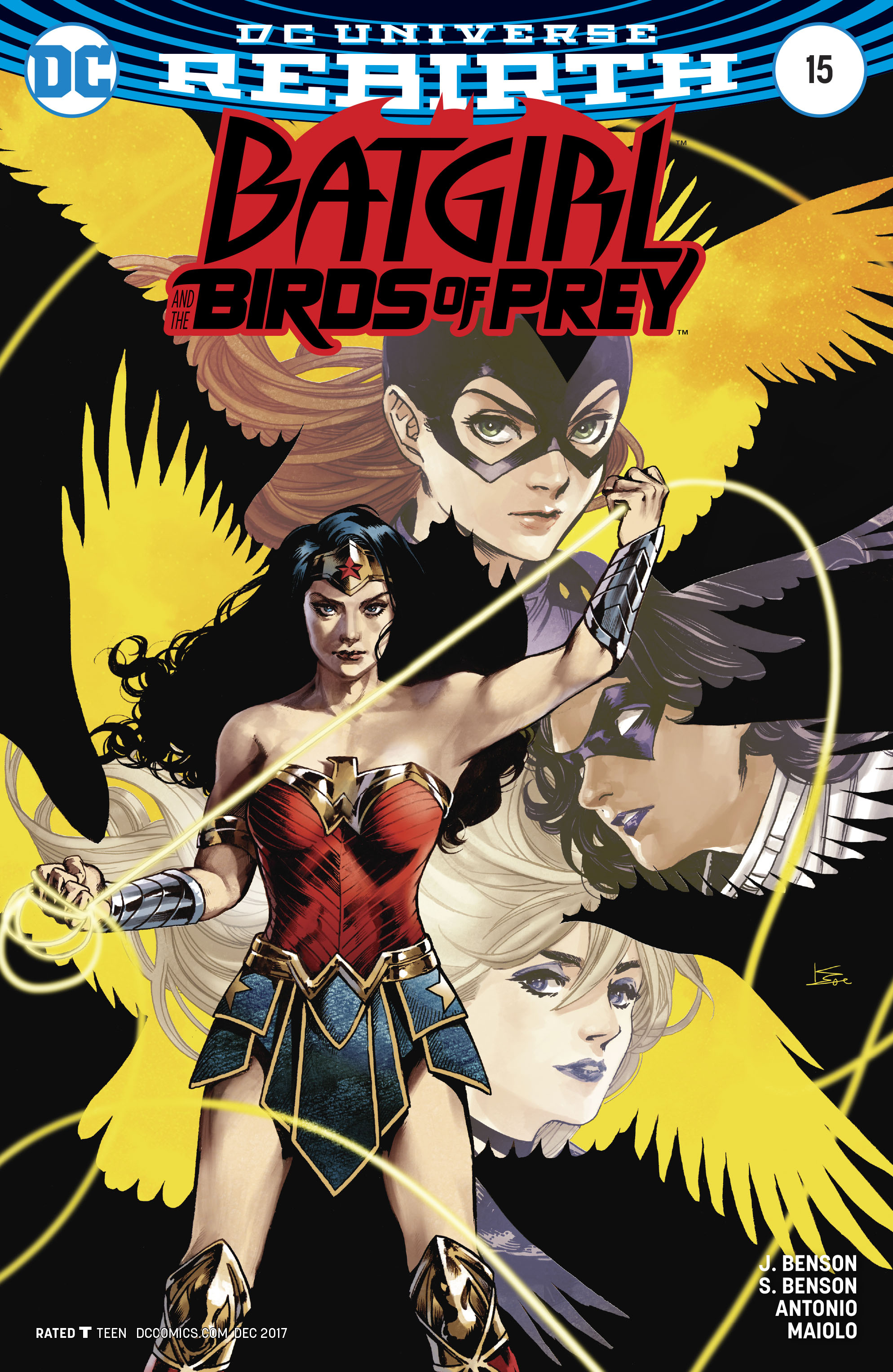 Batgirl and the Birds of Prey #8A Paquette FN 2017 Stock Image 