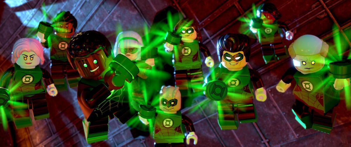 Lego green store lantern batman