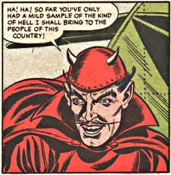 Satan Quality Universe Blackhawk villain