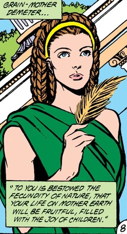 Demeter New Earth Pre-Flashpoint