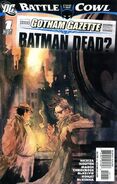 Gotham Gazette: Batman Dead? Vol 1 1