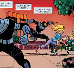 Sarah Simms Teen Titans (TV Series) Kilowatt's alternate dimension