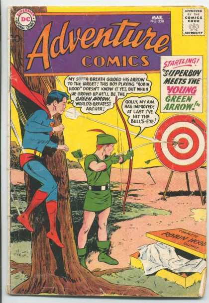 When Green Arrow Met Robin Hood: Golden Age Comics