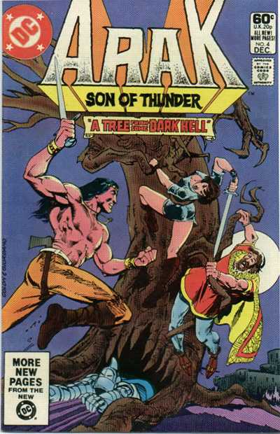 Arak Son of Thunder Vol 1 4 DC Database Fandom