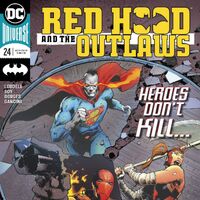 Comics CB21631 Red Hood and the Outlaws #24 Variant D.C
