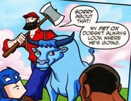 Babe the Blue Ox Earth-508 DC Super Friends