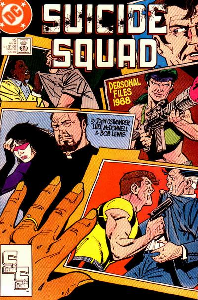 OCT190477 - SUICIDE SQUAD #1 CARD STOCK VAR ED - Previews World