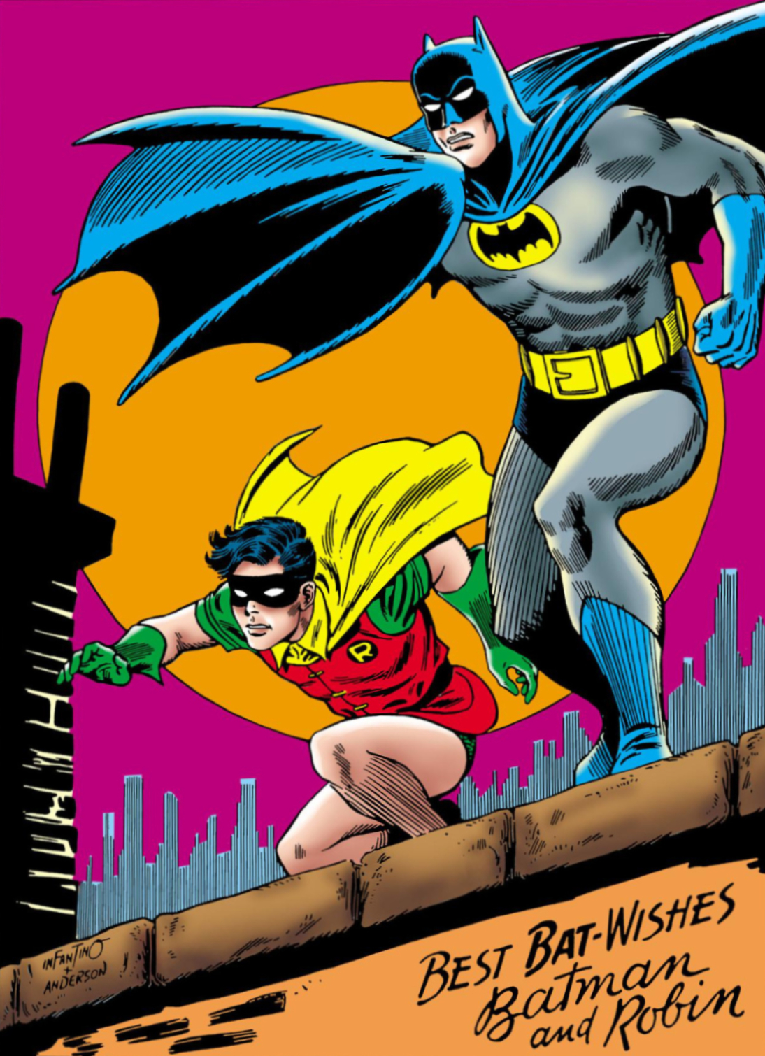 batman and robin comic strip