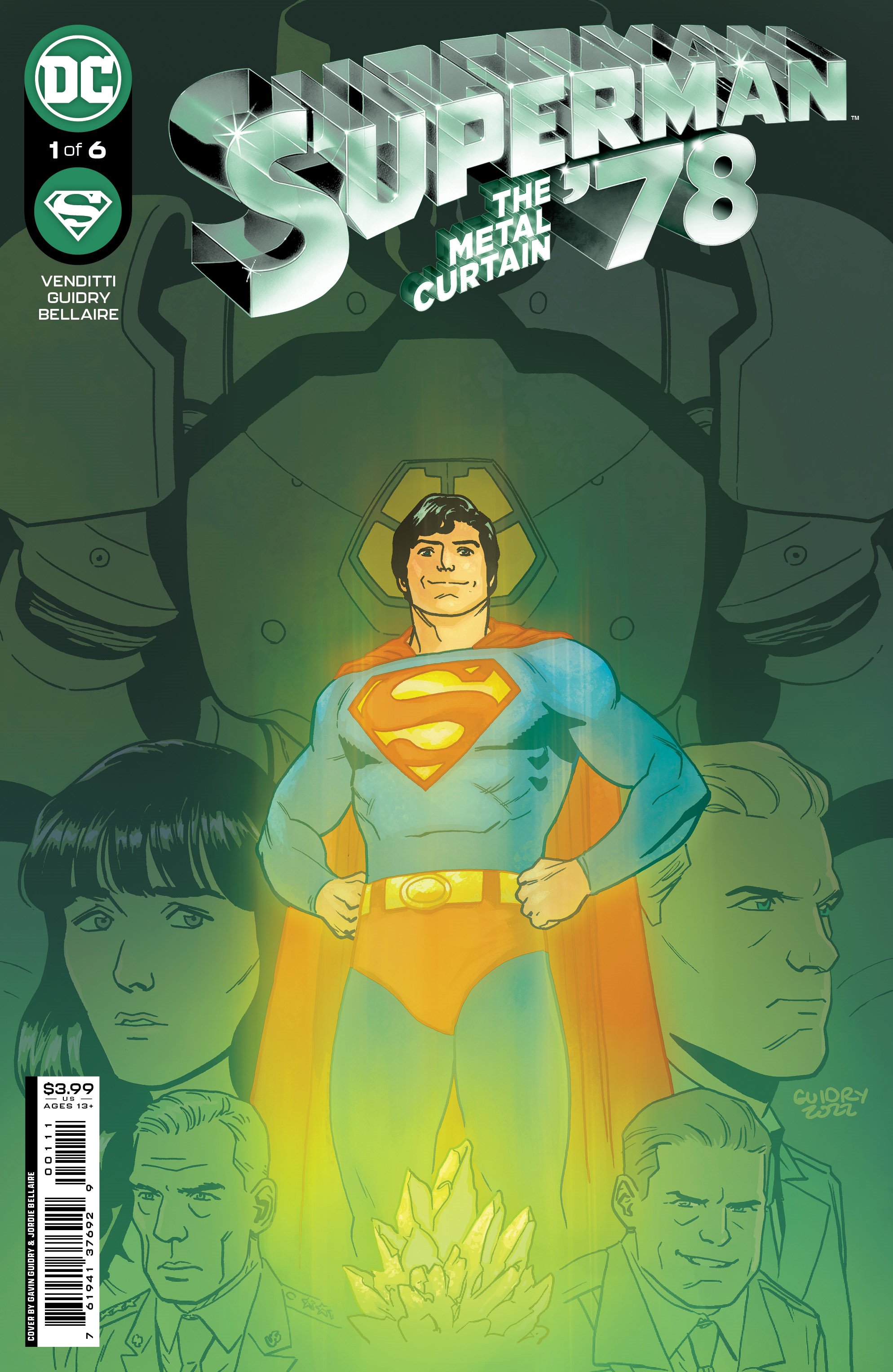 Superman DC Comics Metal Poster  Superman news, Superman, Superman art