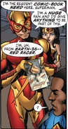 Red Racer Earth 36 Justice 9