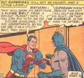 Kal-El Earth-153 The Clash of Cape and Cowl