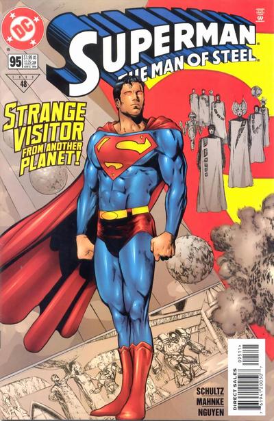 superman man of steel comic