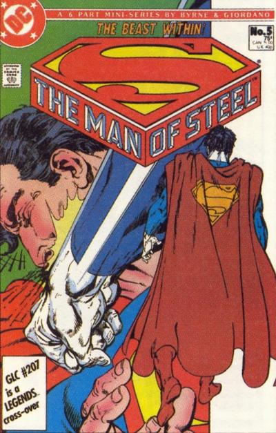 The Man of Steel Vol 1 1, DC Database