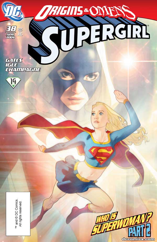 SUPERGIRL DC Rebirth 2016 #1 B NM Teen Titans Superman Batman Wonder Woman