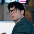 As Clark Kent at the Daily Planet
