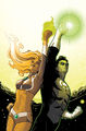 Starfire Vol 2 4 Textless Green Lantern 75th Anniversary Variant