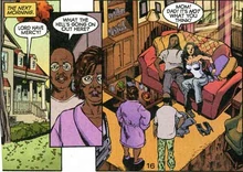 Trevor and Diana at his parent's home.