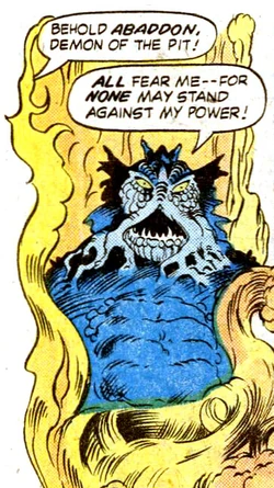 Abaddon Earth-S Captain Marvel villain