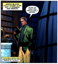Jason Blood New Earth Human Host