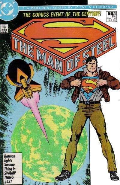 superman man of steel comic