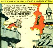 Franklin Roosevelt Earth-S Fawcett Comics