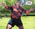 Clark goes jogging with Lois Lane