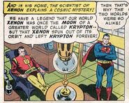 Xenon Earth-One Former moon of Krypton